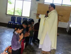 Dapat Berkat Pastor Paroki, SMK Negeri 1 Satarmese Siap Ikut FL2SN