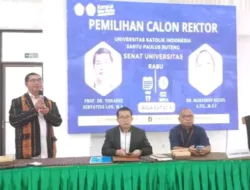 Dr. Maksimus Regus, S. Fil Resmi Nahkodai Unika St. Paulus Ruteng Periode 2003-2027