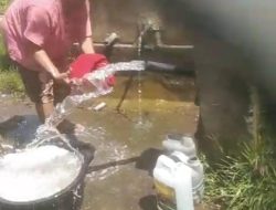Masyarakat Desa Golo Tolang Nikmati Air Minum Bersih, Warga Apresiasi Pemdes