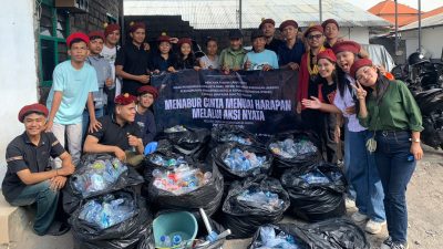 PMKRI Denpasar Ajak Peduli Lingkungan Lewat Botol Plastik Bekas