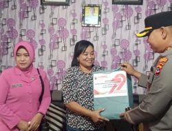 Kapolres Manggarai Pimpin Anjangsana Sambut HUT Bhayangkara ke-79