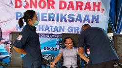 Bank NTT Ruteng Aksi Donor Darah Sambut HUT ke-63
