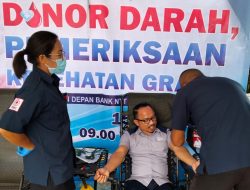 Bank NTT Ruteng Aksi Donor Darah Sambut HUT ke-63