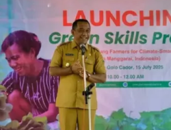 Proyek Green Skills Resmi Diluncurkan, Pemkab Manggarai Dukung Penuh Pertanian Cerdas Iklim