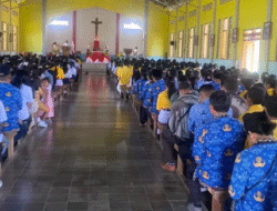 Misa Kenegaraan HUT RI ke-80 di Satar Mese Teguhkan Semangat Kebangsaan