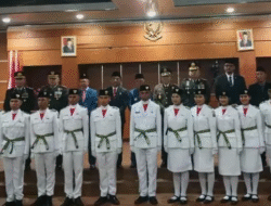 15 Pelajar Manggarai Dikukuhkan Jadi Paskibraka 2025