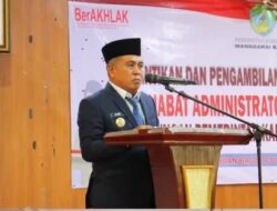 Bupati Edi Endi Lantik Empat Pejabat Baru, Minta Kawal Program Strategis Prabowo