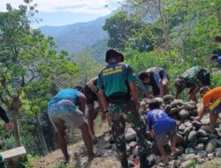 TNI Hadir untuk Rakyat: TMMD Kodim 1612 Bangun Jalan, Bangun Kebersamaan