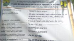 Jaksa Pelajari Kasus Jalan Lapen Muwur–Wunis yang Baru Seminggu Sudah Rusak