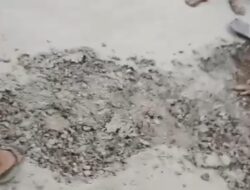 Proyek Jalan Ruis-Copu Diduga Asal Jadi: Aspal Tak Merekat, Batu Tak Sesuai Standar, dan Pengawasan Lemah